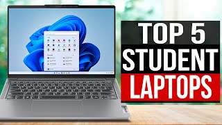 TOP 5 Best Student Laptops 2022 [upl. by Noyerb288]