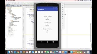 Learn to Parse XML Data on Android Studio [upl. by Haelat]