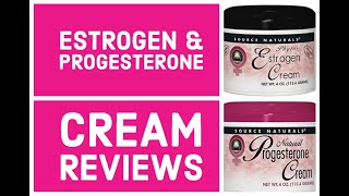 Review for estrogen amp progesterone cream Bio hrt [upl. by Nedroj]