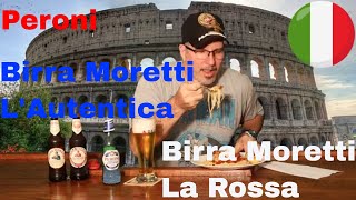 Peroni Birra Moretti LAutentica amp Birra Moretti La Rossa Doppelbock Italy Beer Review 19 [upl. by Susannah291]