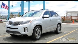 2015 Kia Sorento Review  Fast Lane Daily [upl. by Hinkel770]