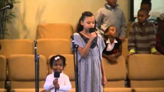 Childrens Choir at New Life SDA Church  I Just Want to Thank You [upl. by Boatwright]