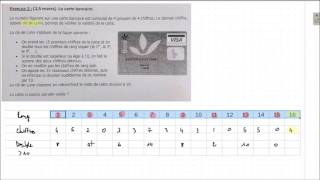 MonPlanMaths La carte Bancaire  Clé de Luhn  Programme  Maths 3ème [upl. by Ajna44]