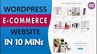 How to Create Ecommerce website in Wordpress In 10 Minutes  Virtual Crafts [upl. by Gow]