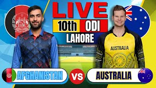 🔴 Live Afghanistan vs Australia 10th ODI Live Match Score today  AFG vs ENG Cricket  CT 2025 [upl. by Sirrad301]