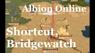 Albion Online  Caerleon to Bridgewatch fast almost safely [upl. by Kristal]