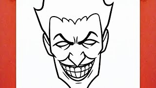 HOW TO DRAW THE JOKER [upl. by Arakal]