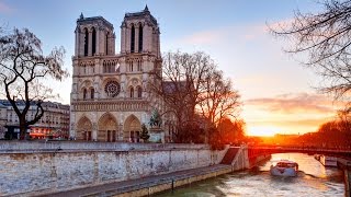 Visit Notre Dame Cathedral in Paris France [upl. by Catto]