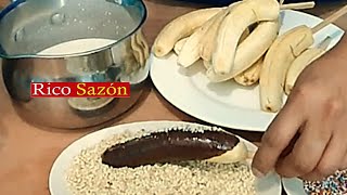 Como Hacer CHOCOBANANOS Para Vender O Negocio Receta Para Derretir El Chocolate  Rico Sazón [upl. by Avad]