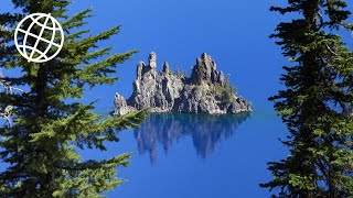 Crater Lake National Park Oregon USA Amazing Places 4K [upl. by Burtie461]