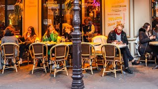 A Look At The Parisian Cafe Scene Paris France [upl. by Ivon934]