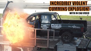 3000 HP Cummins Dyno Explosion  Full Story [upl. by Eceirtal]