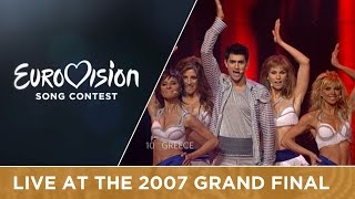 Sarbel  Yassou Maria  Greece 🇬🇷  Grand Final  Eurovision 2007 [upl. by Gadmon858]