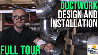 Performance Duct Design amp Installation Advanced DIY [upl. by Lemhaj]