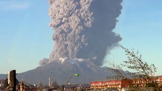 5 Monster Volcano Eruptions Caught On Camera [upl. by Isabea869]