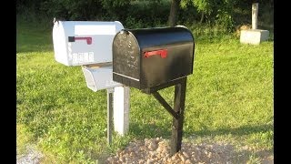 MAILBOX POST INSTALLATION  How to [upl. by Forcier703]