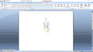 Como hacer textos matemáticos en Word [upl. by Lebasile849]