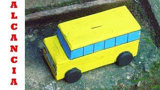 Como Hacer un Carro de Carton  How to make a cardboard cart [upl. by Ynotna]