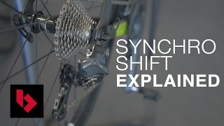 Shimano Di2 Synchro Shifting Explained [upl. by Anaela987]