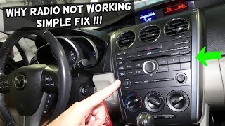 WHY RADIO IS NOT WORKING HOW TO FIX CAR RADIO [upl. by Sutherlan]