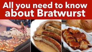 6 German Bratwurst Varieties  Bratwurst types  Bratwurst Meal Ideas [upl. by Shanan]