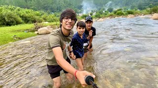 River Crossing With Piyush And Sahil 😅 [upl. by Leunamnauj]