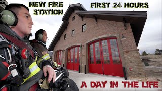 First 24 Hours in a New Fire Station  A Day in the Life [upl. by Eibor378]