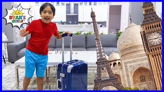 Ryan wants to Travel Around the World and visits famous Landmarks [upl. by Filippo173]