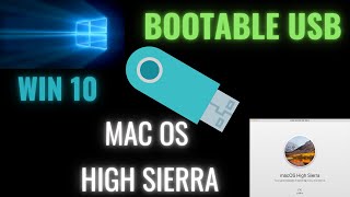 HOW TO MAKE A BOOTABLE MAC OSX HIGH SIERRA WIN 10  2023 GUIDE  READ DESCRIPTION 12 [upl. by Arikihs76]