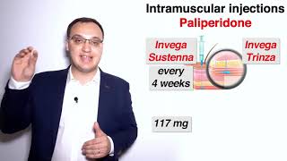 Schizophrenia  Intramuscular injections  Paliperidone [upl. by Noam16]