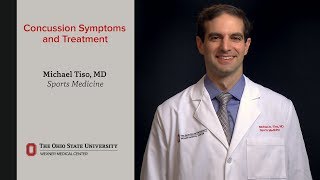 Concussion symptoms and treatment  Ohio State Medical Center [upl. by Jewelle]