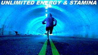 Unlimited Energy amp Stamina Subliminal Audio  Visual [upl. by Elum]