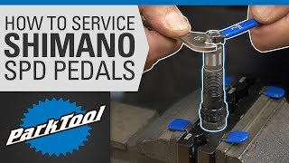 How to Service amp Adjust Shimano SPD Pedals [upl. by Atteram470]