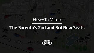 The Sorentos 2nd and 3rd Row Seats｜Sorento HowTo｜Kia [upl. by Edmanda136]