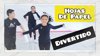 10 ejercicios DIVERTIDOS con HOJA DE PAPEL🗒 educación física en casa2023 [upl. by Jennette]