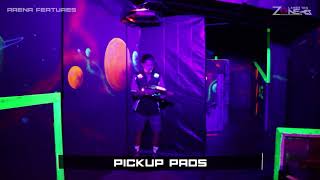 Zone Laser Tag  Arena Features [upl. by Egroj381]