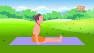 Yoga For Kids in Hindi  Vol 2 All Sitting Postures [upl. by Wartow248]