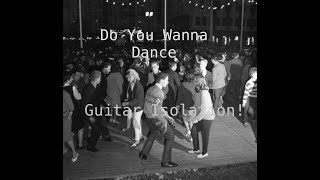 Do you Wanna Dance isolated guitar recreation  Beach Boys [upl. by Arual]