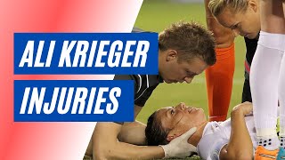 Ali Krieger ALL Injuries [upl. by Dirfliw]