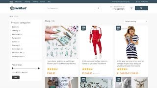 How To Make An Ecommerce Website With WordPress Free Theme [upl. by Petigny]