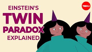 Einsteins twin paradox explained  Amber Stuver [upl. by Yoreel]