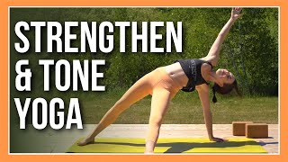 30 min Intermediate Vinyasa Yoga  Full Body Toning [upl. by Perrin]