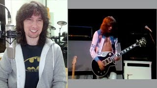 British guitarist analyses Peter Framptons lead work live in 1975 [upl. by Brigg824]