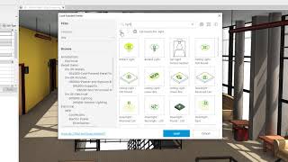 Revit 2022 Load Autodesk Family [upl. by Bamby386]