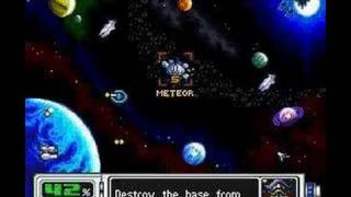 Starfox 2 SNES  quotCorneria Fallsquot cutscene Game Over variant [upl. by Mountford102]