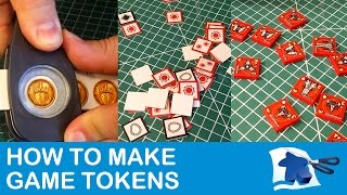 How to Make Tokens  Dining Table Print and Play [upl. by Perren]