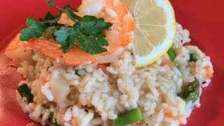 How to make Creamy Shrimp Risotto [upl. by Alecram]