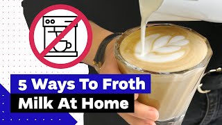 How To Froth Milk At Home Best Milk Frothers Review [upl. by Atled]