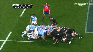 Pumas scrum dominates New Zealand [upl. by Peednus269]