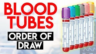 Order of Draw and Additives  Blood Collection [upl. by Oicnanev176]